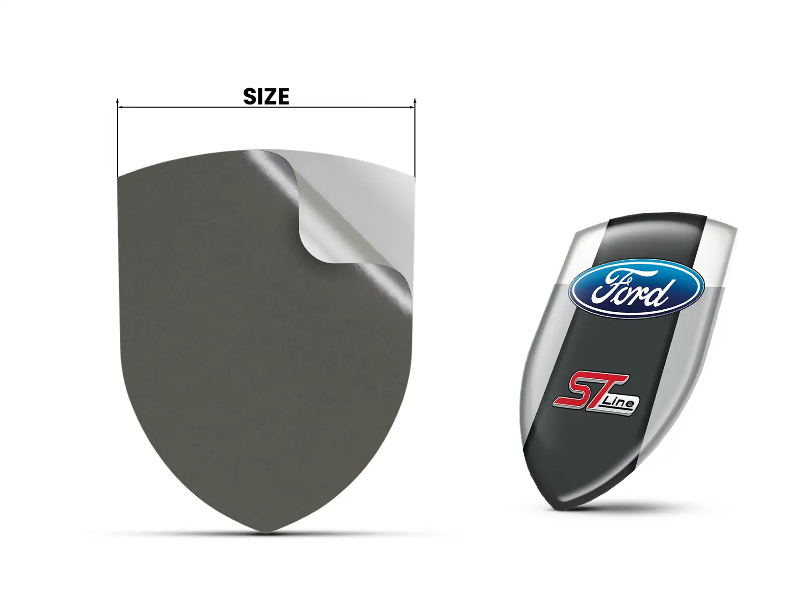 Ford Individuelle Autoabzeichen Design Max Stilvoll Pro Haltbar